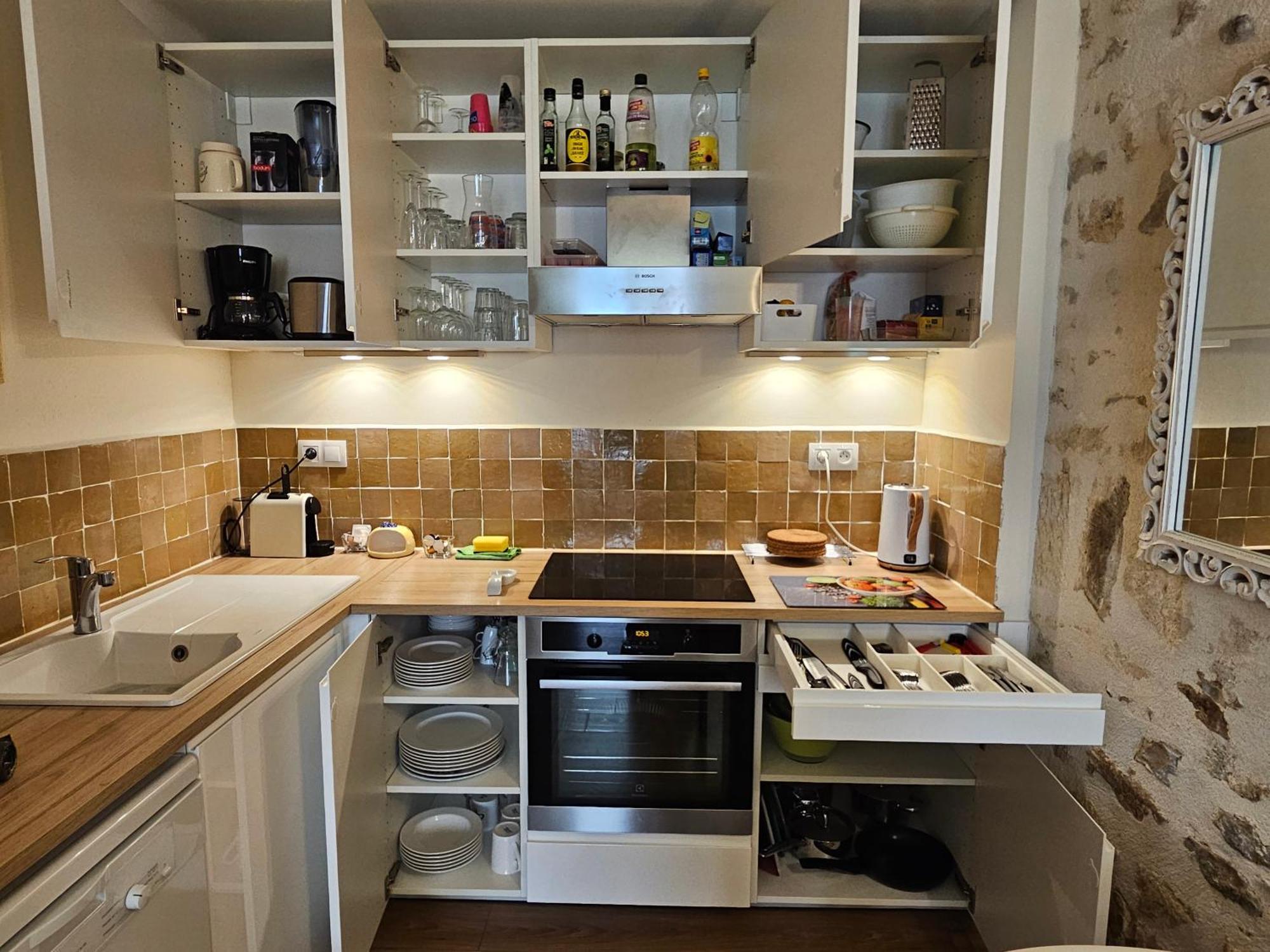 Maison Le Petit Balcon Beaucaire 博凯尔 外观 照片